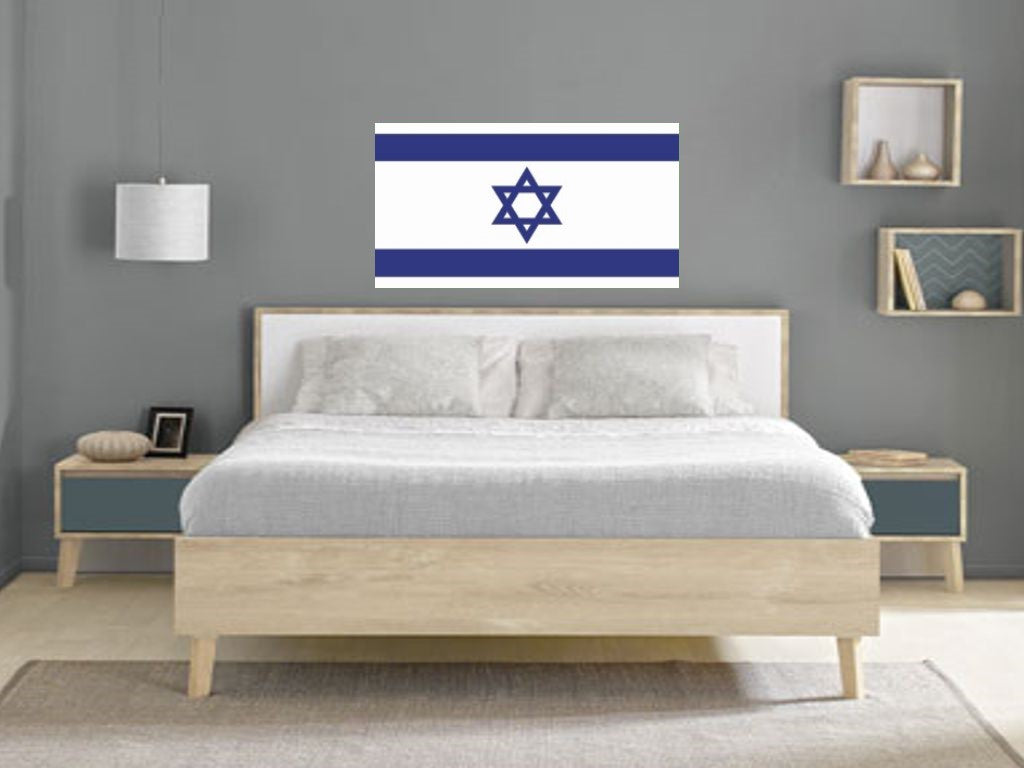 FLAG20 Israel Flags Stickers Various Sizes