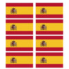 FLAG21D-30D Worldwide Flags Stickers x 8 10 Sizes Available