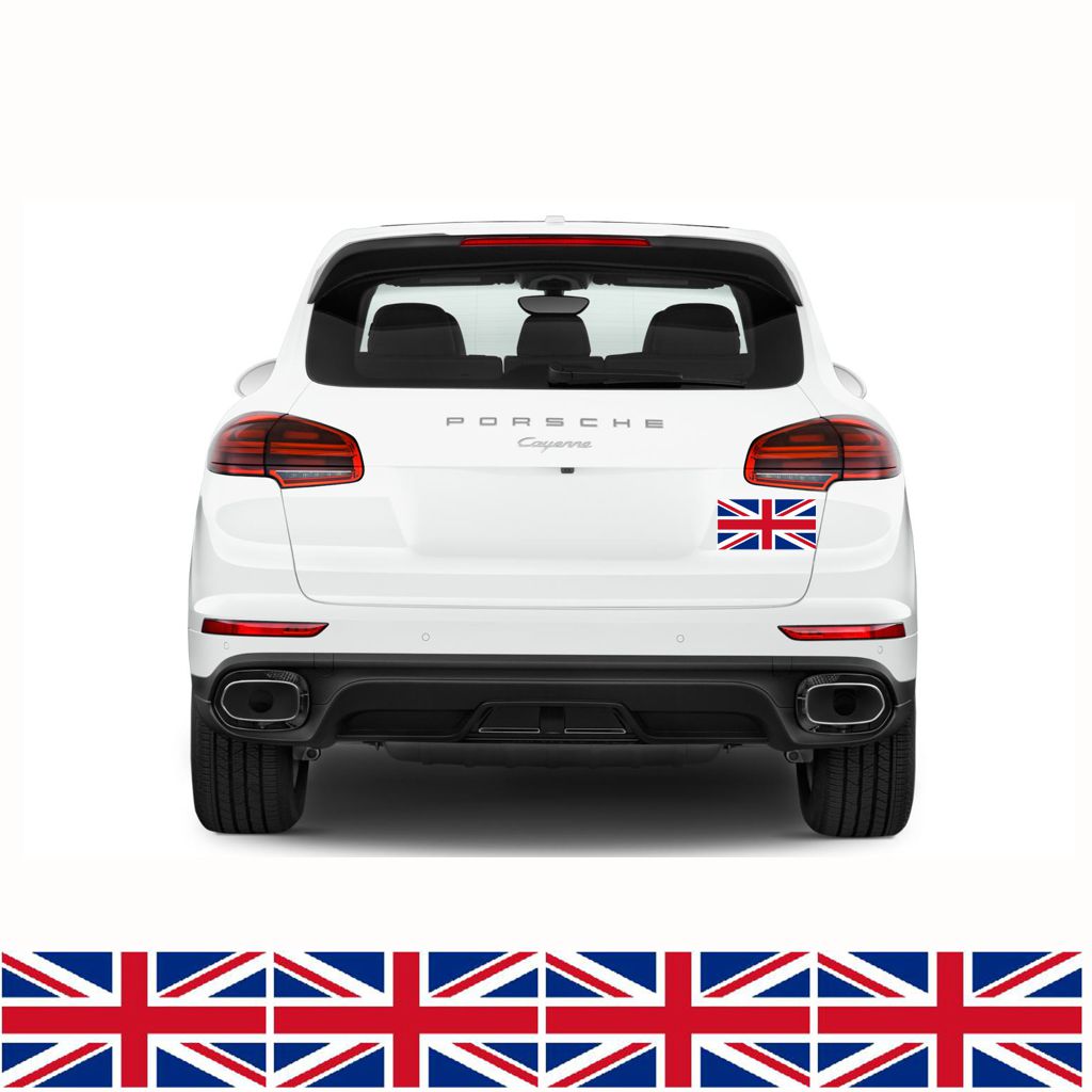 FLAG03 United Kingdom UK Flags Stickers Various Sizes