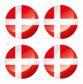 Denmark Circle Flags Sticker Various Sizes Available FLAG52