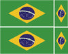 FLAG01A-38A Worldwide Flags 2 x 100mm 2 x 50mm
