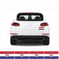 FLAG11C Croatia Flags Stickers 4x150mm x 90mm