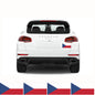 FLAG12C Czech Republic Flags Stickers 4x150mm x 90mm
