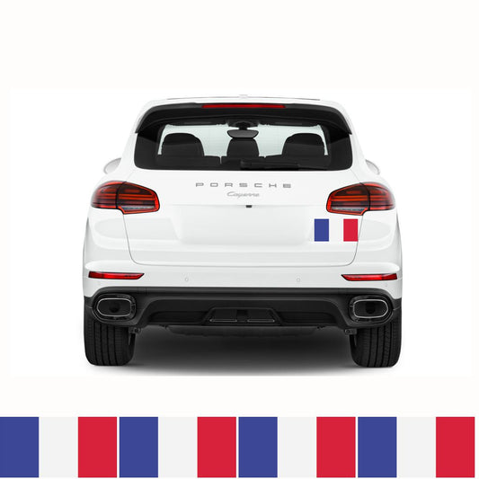 FLAG15C France Flags Stickers 4x150mm x 90mm