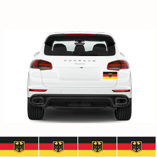 FLAG16C Germany Flags Stickers 4x150mm x 90mm