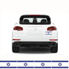FLAG20C Israel Flags Stickers 4x150mm x 90mm