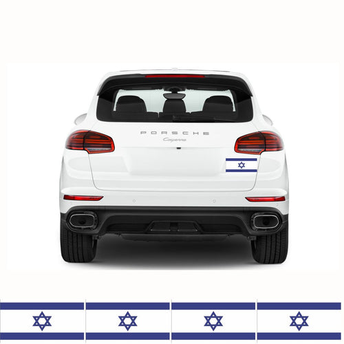 FLAG20 Israel Flags Stickers Various Sizes