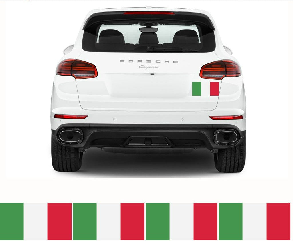FLAG21 Italy Flags Stickers Various Sizes