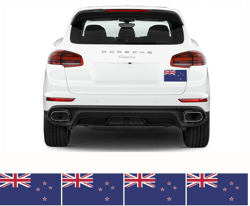 FLAG24 New Zealand Flags Stickers Various Sizes