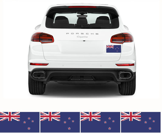 FLAG24 New Zealand Flags Stickers Various Sizes