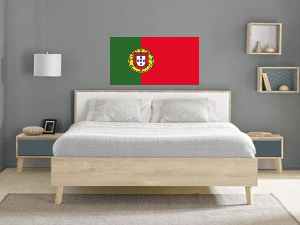 FLAG27 Portugal Flags Stickers Various Sizes