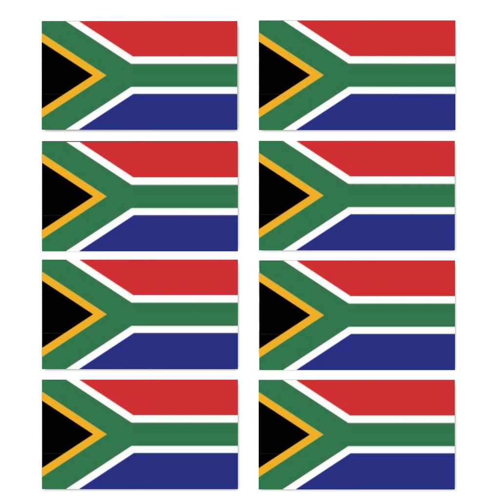 FLAG29 South Africa Flags Stickers Various Sizes