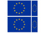 FLAG02A Euro Flags 2 x 100mm 2 x 50mm