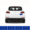 FLAG02C Euro Flags Stickers 4x150mm x 90mm
