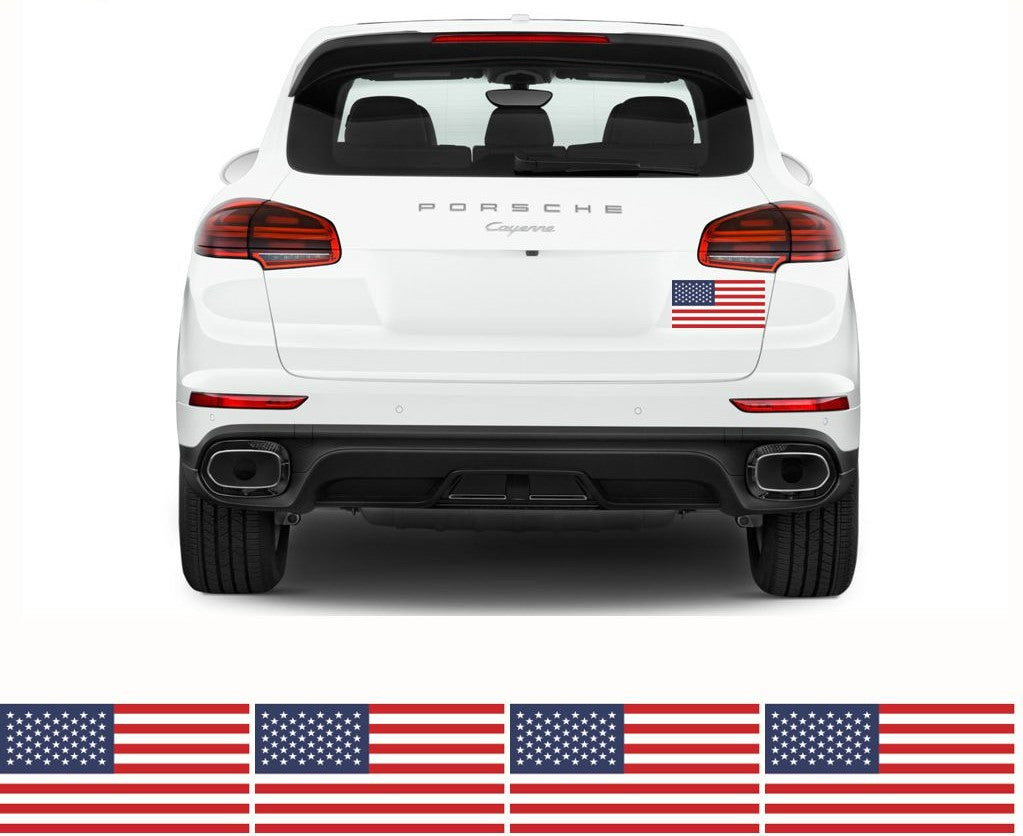 FLAG35 United States Of America Flags Stickers Various Sizes