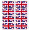 FLAG03D UK Flags Stickers 20mm x 37mm