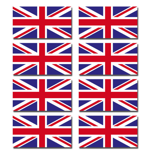 FLAG03D UK Flags Stickers 10mm x 19mm