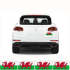 FLAG04C Wales Flags Stickers 4x150mm x 90mm