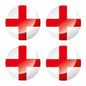 FLAG53 England Circle Flags Sticker 125mm Wide