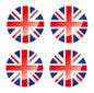 FLAG69 Union Jack Flags Sticker 125mm Wide
