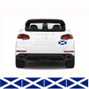 FLAG06C Scotland Flags Stickers 4x150mm x 90mm