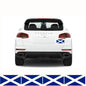 FLAG06C Scotland Flags Stickers 4x150mm x 90mm