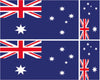 FLAG07B Australia 2 x 200mm 2 x 100mm