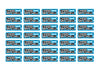 Flag Race Name Stickers For 1/10th scale Radio Controlled Vehicle A4,A5 Available