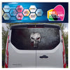 FORDT001 Punisher Tailgate wrap for Ford Transit Custom