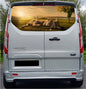 FORDT007 Lion Tailgate wrap for Ford Transit Custom