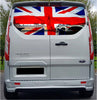 FORDT020 London UK Tailgate wrap for Ford Transit Custom