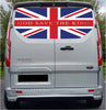 FORDT027 United Kingdom Tailgate wrap for Ford Transit Custom