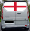 FORDT029 England Tailgate wrap for Ford Transit Custom