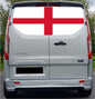 FORDT029 England Tailgate wrap for Ford Transit Custom