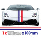 FR1.1/100x1 French Bonnet Stripe 1100mm x 100mm for Porsche
