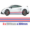 FR2.1/200x2 French Side Stripe 2100mm x 200mm for Porsche
