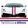 FR1.1/400x1 French Bonnet Stripe 1100mm x 400mm for Porsche