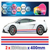 FR2.1/400x2 French Side Stripe 2100mm x 400mm for Porsche