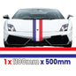 FR1.1/500x1 French Bonnet Stripe 1100mm x 500mm for Porsche