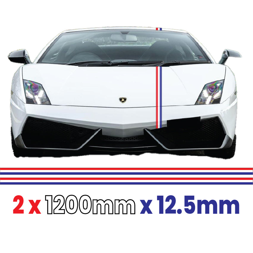 FRPIN12.5 French Pin Stripes 1200mm X 12.5mm for Porsche
