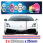 FRPIN25 French Pin Stripes 1200mm X 25mm for Porsche