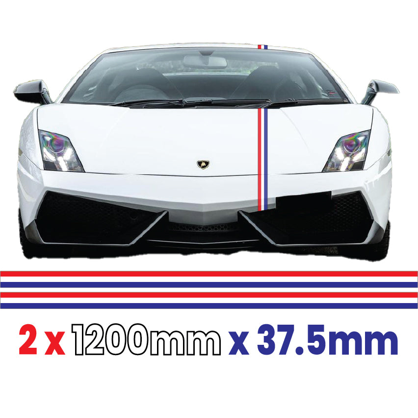 FRPIN37.5 French Pin Stripes 1200mm X 37.5mm for Porsche