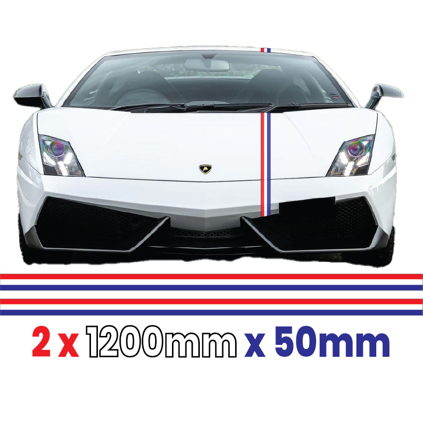 FRPIN50 French Pin Stripes 1200mm X 50mm for Porsche