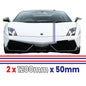 FRPIN50 French Pin Stripes 1200mm X 50mm for Porsche