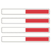Long Flags Stickers 124mm x 14mm Choice of 14 FSS01-14