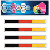 FSS06 Germany Long Flags Stickers 124mm x 14mm