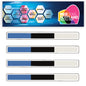 FSS08 Estonia Long Flags Stickers 124mm x 14mm