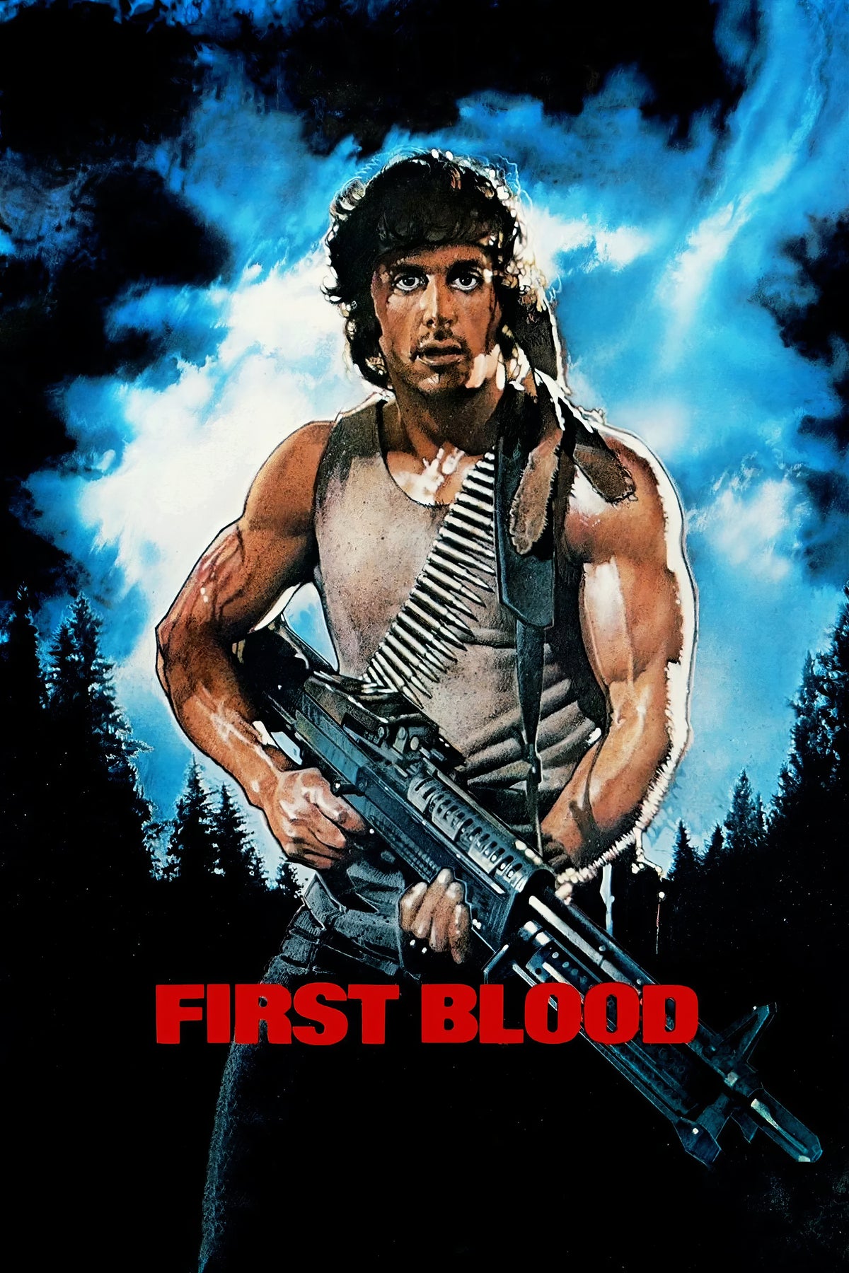 First Blood (1982) Film/Movie Premium Waterproof & Tear Resistant Posters