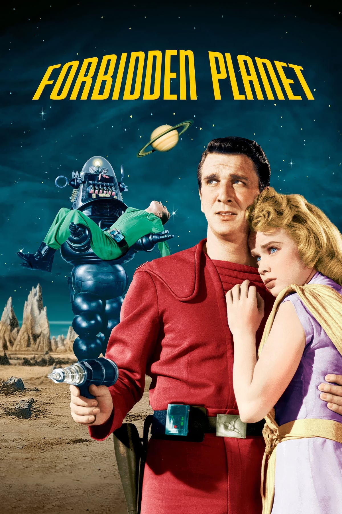 Forbidden Planet (1956) Film/Movie Premium Waterproof & Tear Resistant Posters