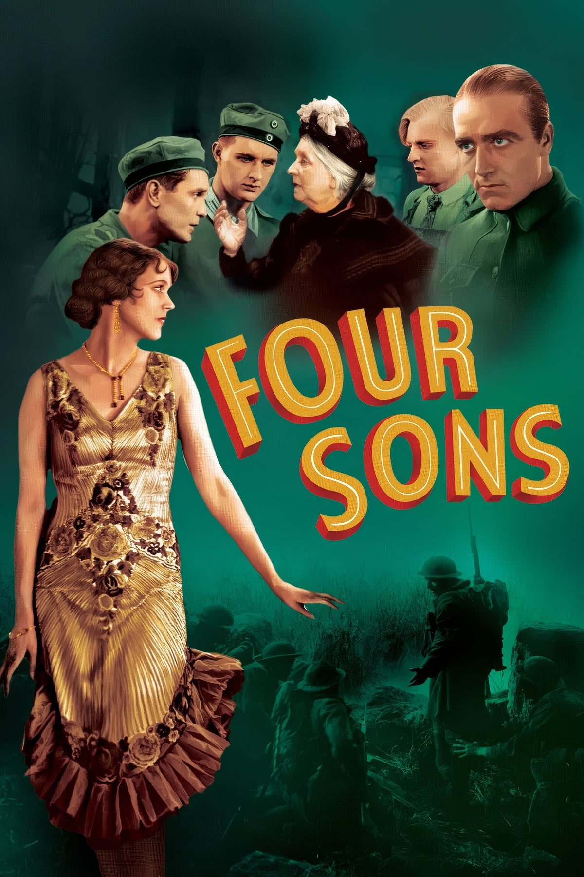 1920 Four Sons (1928) Film/Movie Premium Waterproof & Tear Resistant Posters